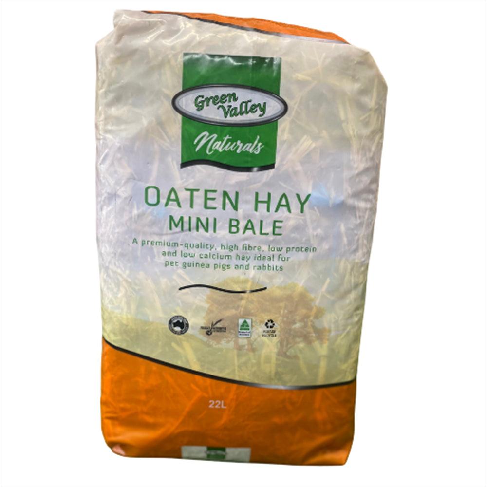 Green Valley Naturals Mini Oaten Bale 22L