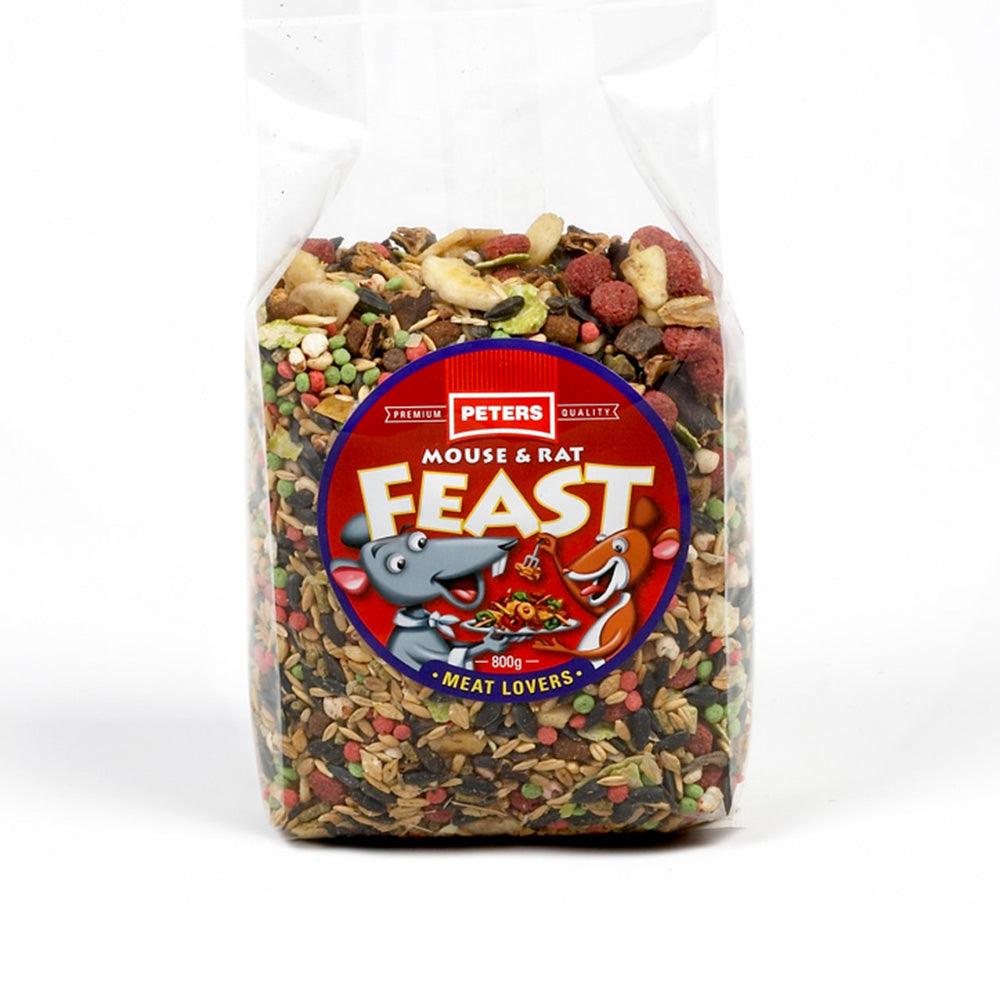 Peters Mouse & Rat Feast Meat Lovers 6X800G