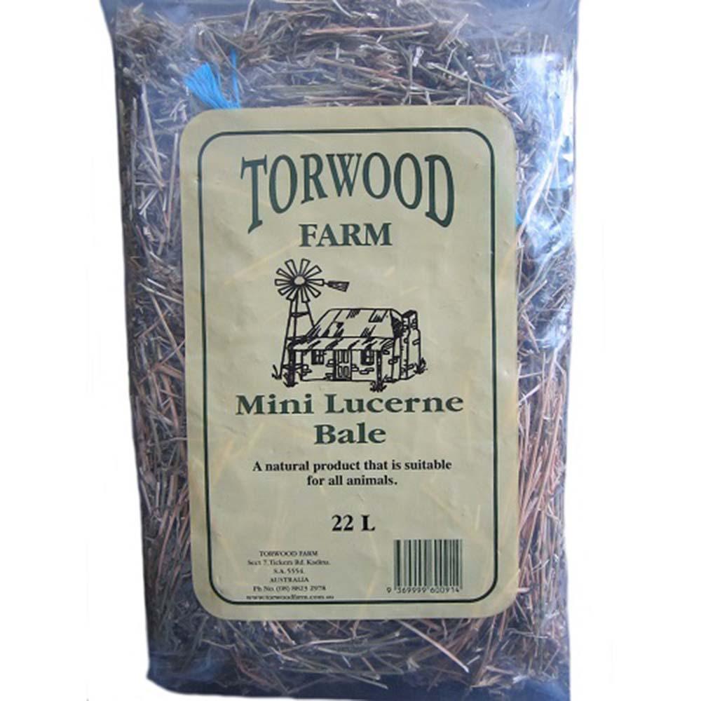 Torwood Farms Mini Lucerne Bale 22L