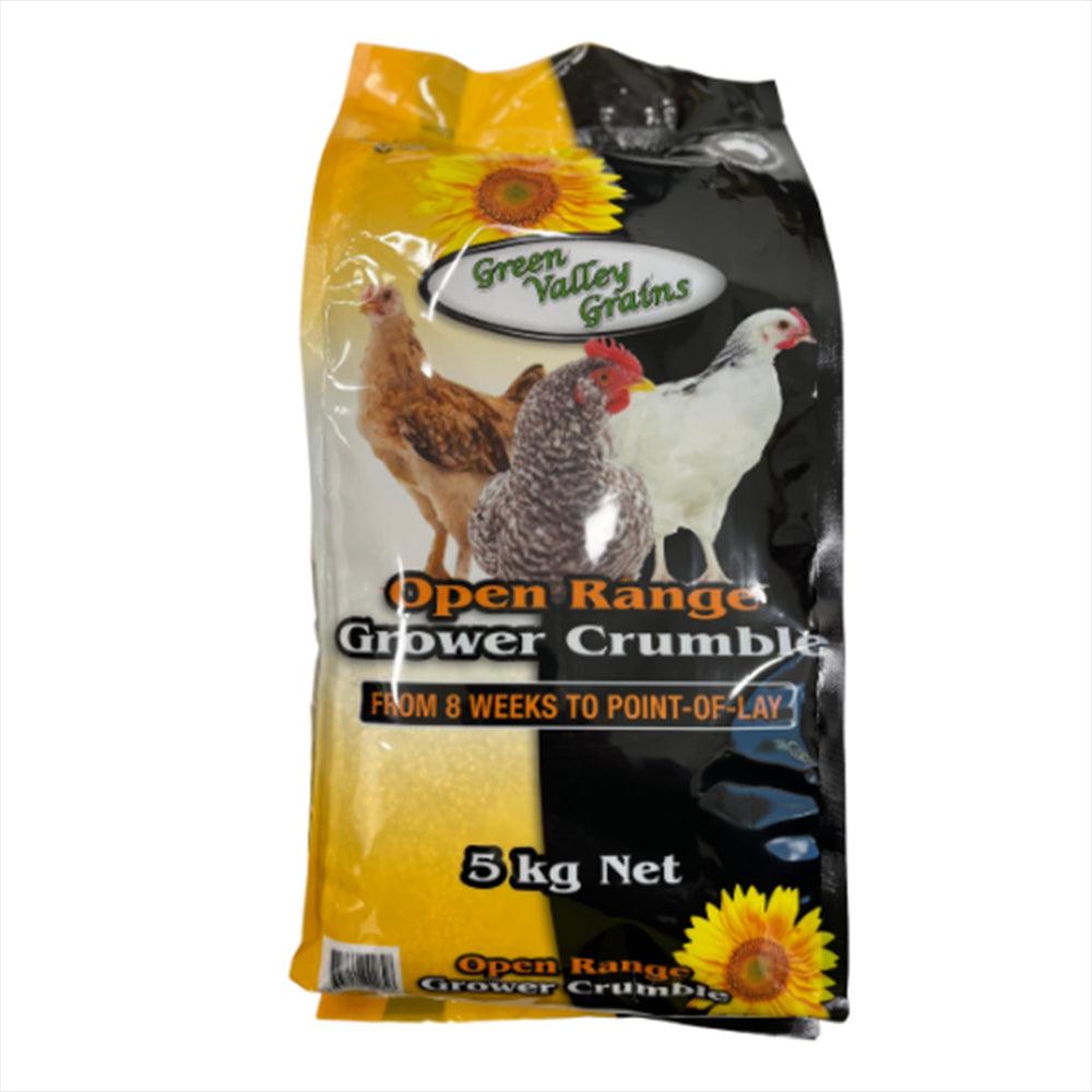 Green Valley Open Range Pullet Grower Crumbles 5Kg