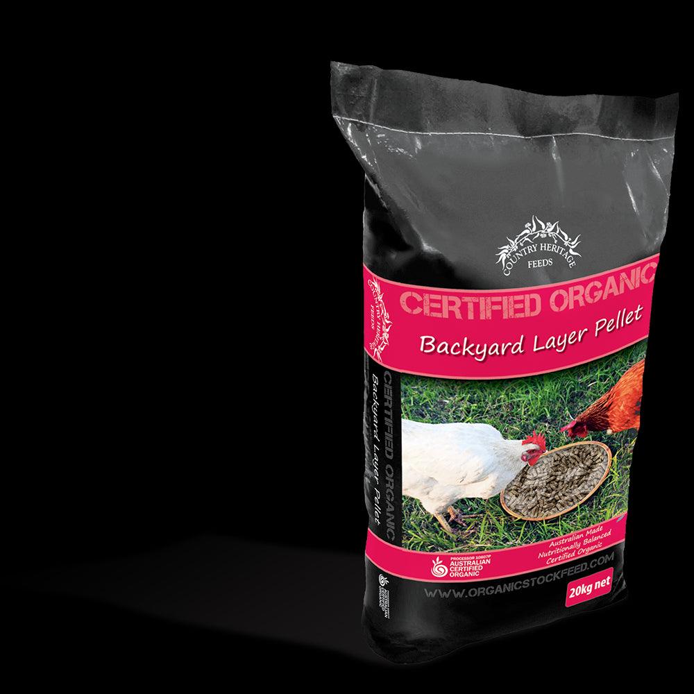 Country Heritage Organic Backyard Lyr Pellet 20Kg