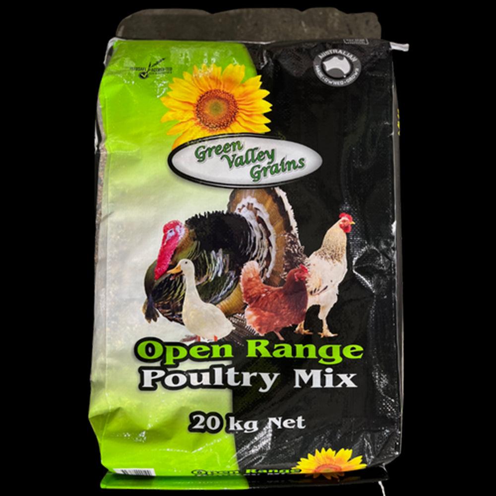 Green Valley Open Range Poultry Mix 20Kg(48)