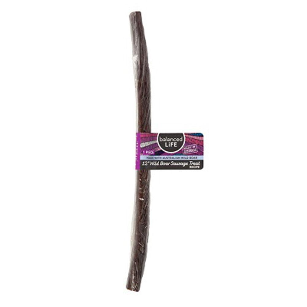 Balanced Life 12In Wild Boar Sausage Treat X 40Pc