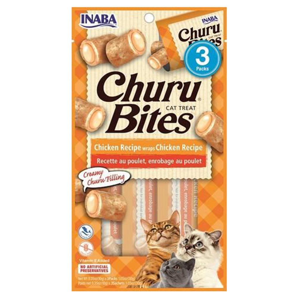 Inaba Cat Churu Bites Chicken Wraps 6X1.06Oz