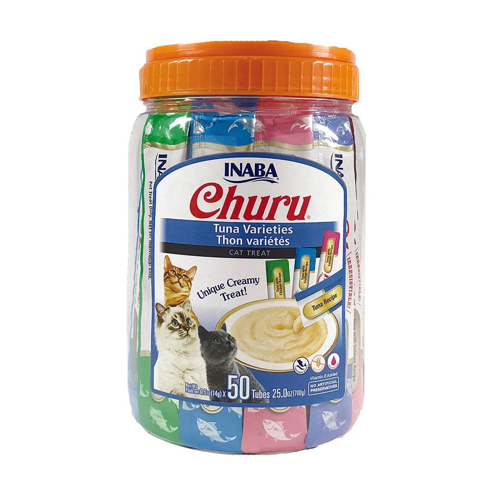 Inaba Cat Churu Puree 50P Tuna Varieties 50X0.5Oz