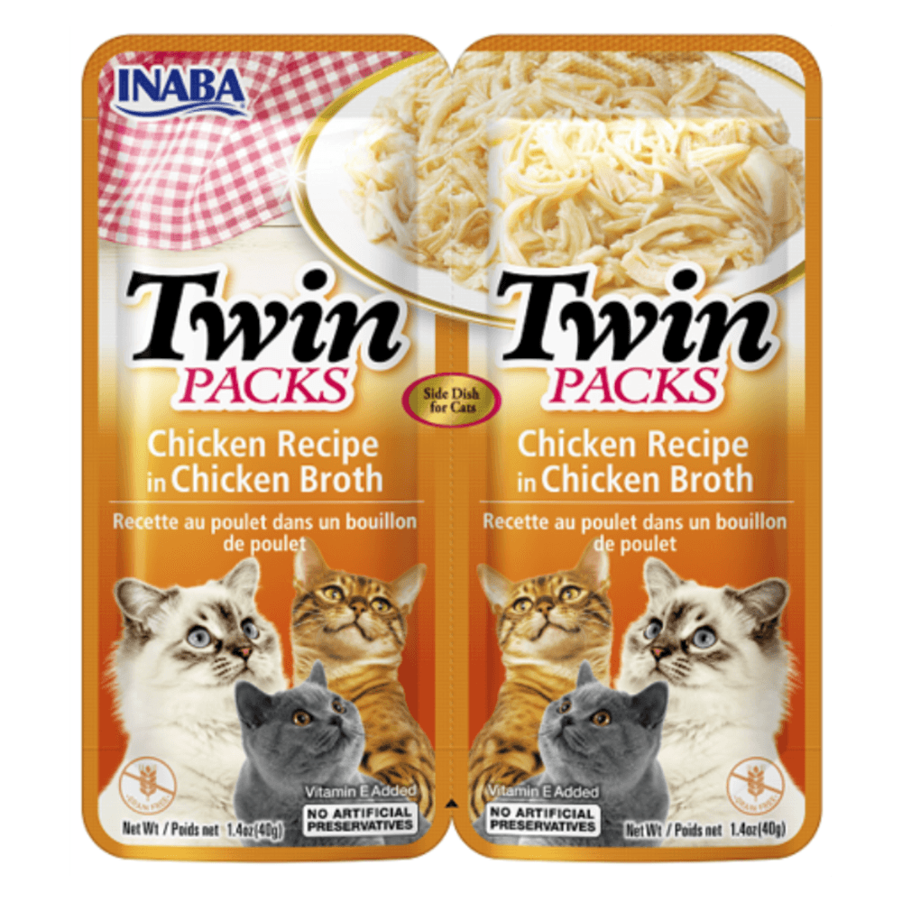 Inaba Cat Twin Packs Chicken In Chicken Broth 80G 6Pk(Om6)