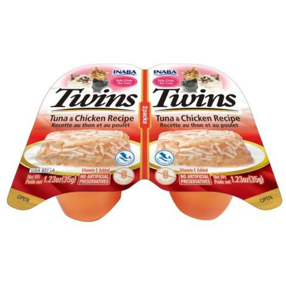 Inaba Cat Twins Tuna & Chicken 70G 6Pk (Om6)