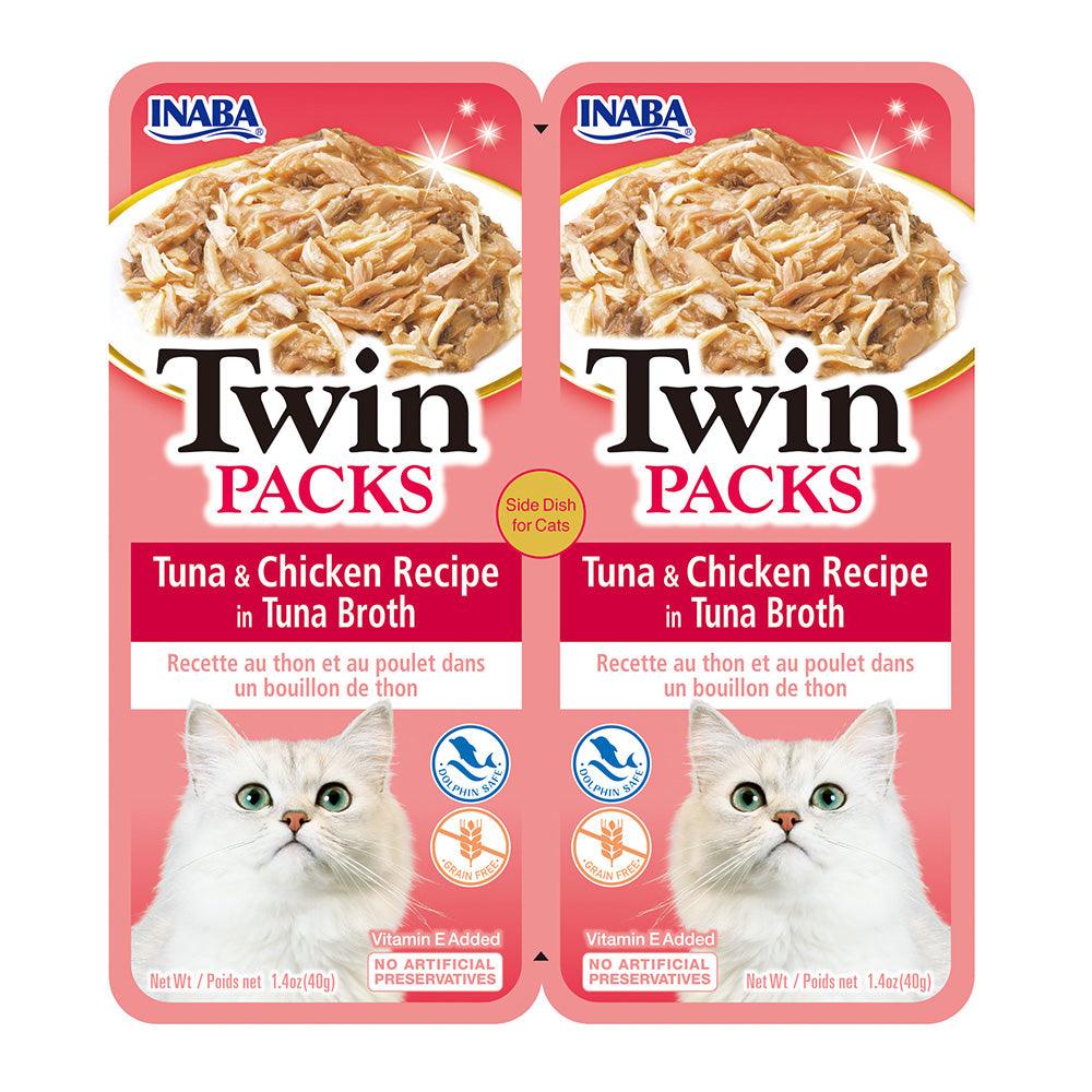 Inaba Cat Twin Packs Tuna Chkn In Tuna Brth 80G 6Pk (Om6)