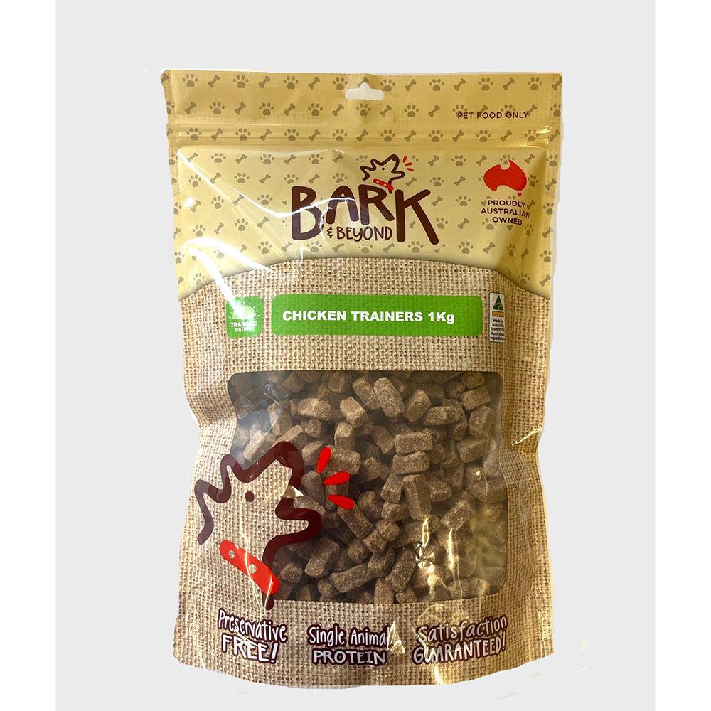 Bark & Beyond Chicken Trainers 1Kg