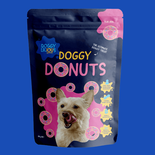 Doggylicious Doggy Donut Treats 180G