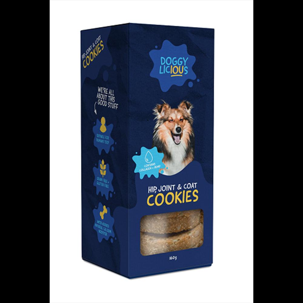 Doggylicious Hip Joint And Coat Cookies 180G