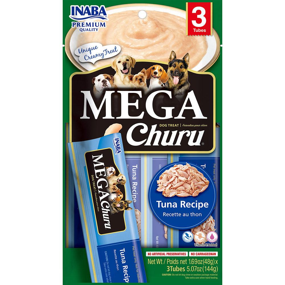 Inaba Dog Mega Churu Puree Tuna 144G 6Pk(Om6)