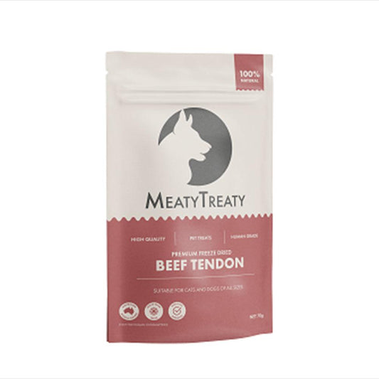 Meaty Treaty Freeze Dried Beef Tendon Dog & Cat 70G
