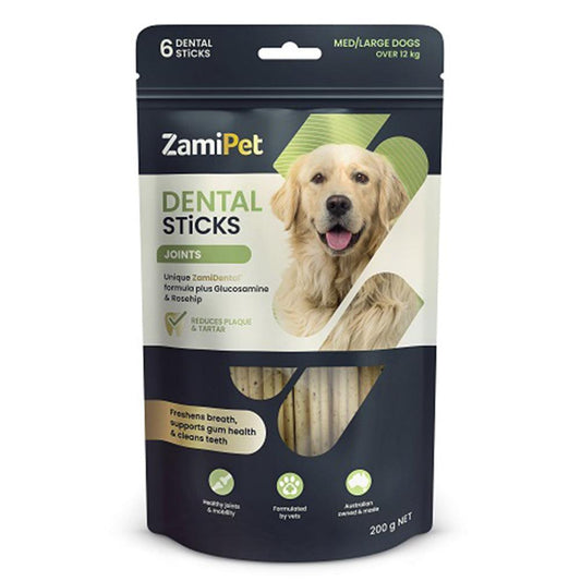 Zamipet Dental Sticks Joints Med/Large Dogs 200G