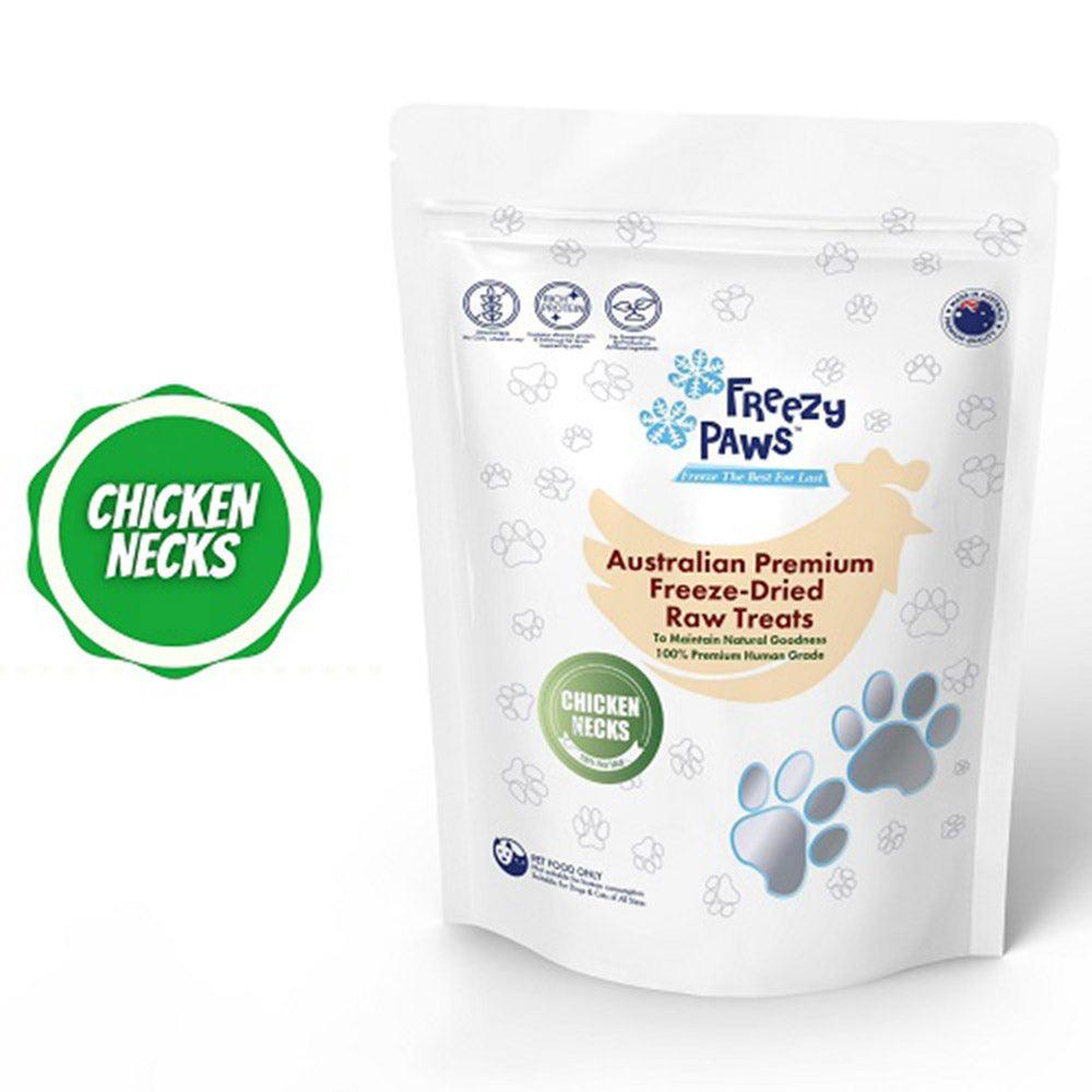 Freezy Paws Freeze Dried Chicken Neck Treats 100G