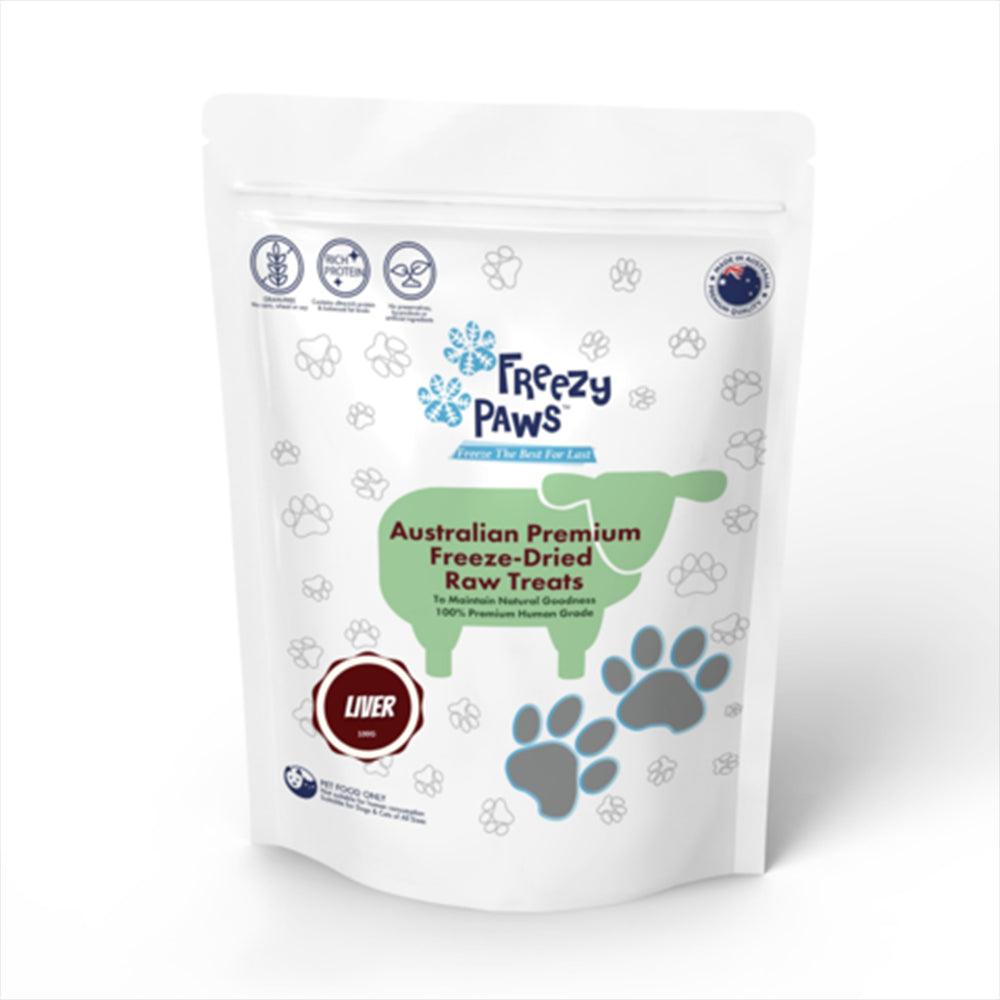 Freezy Paws Freeze Dried Lamb Liver Treats 100G