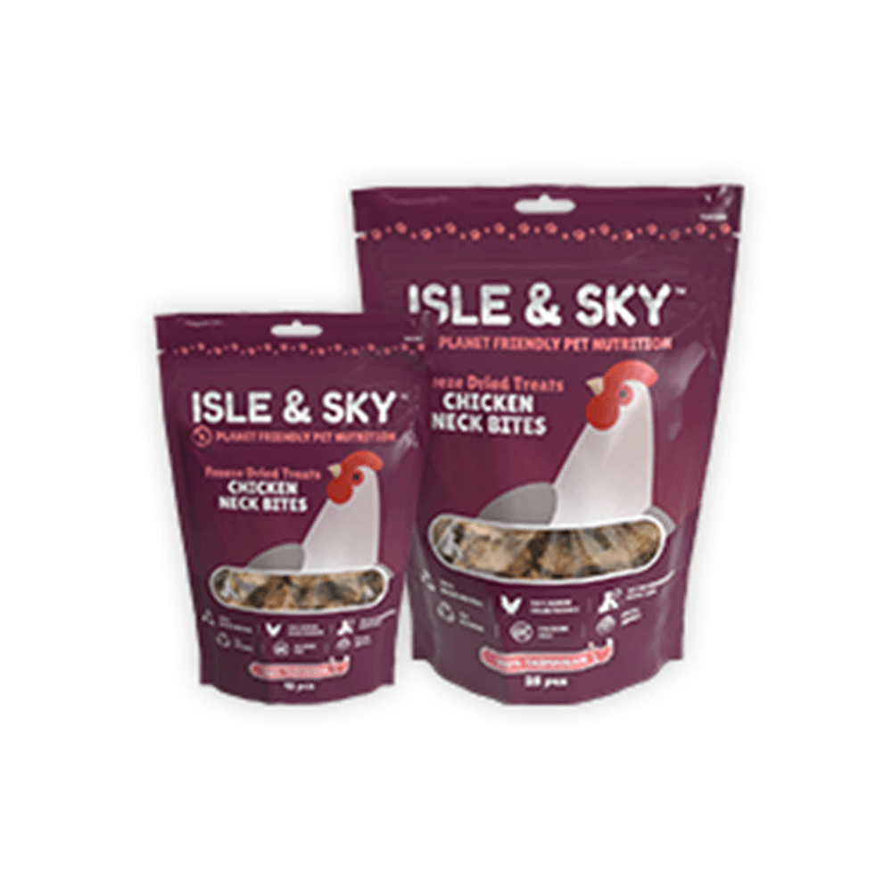Isle & Sky Chicken Neck Bites Large 25Pcs