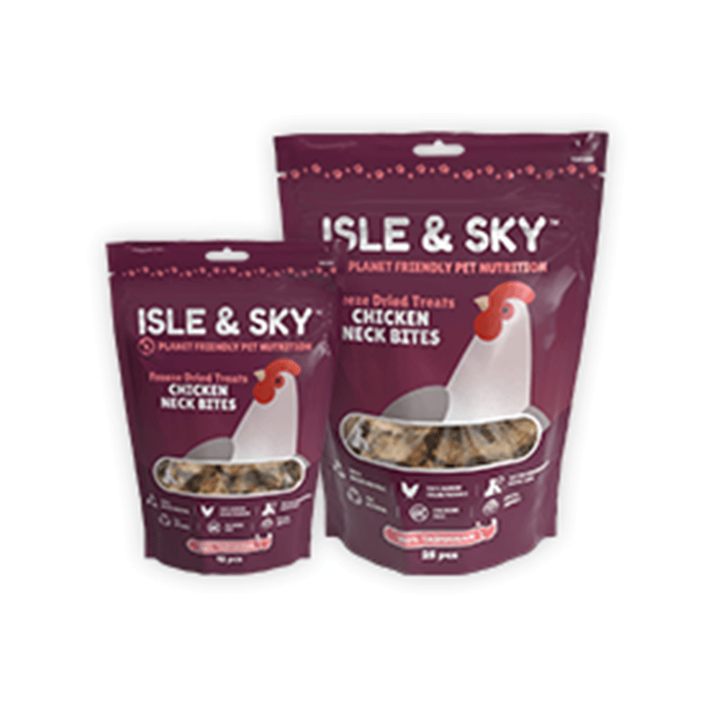 Isle & Sky Chicken Neck Bites Small 12Pcs
