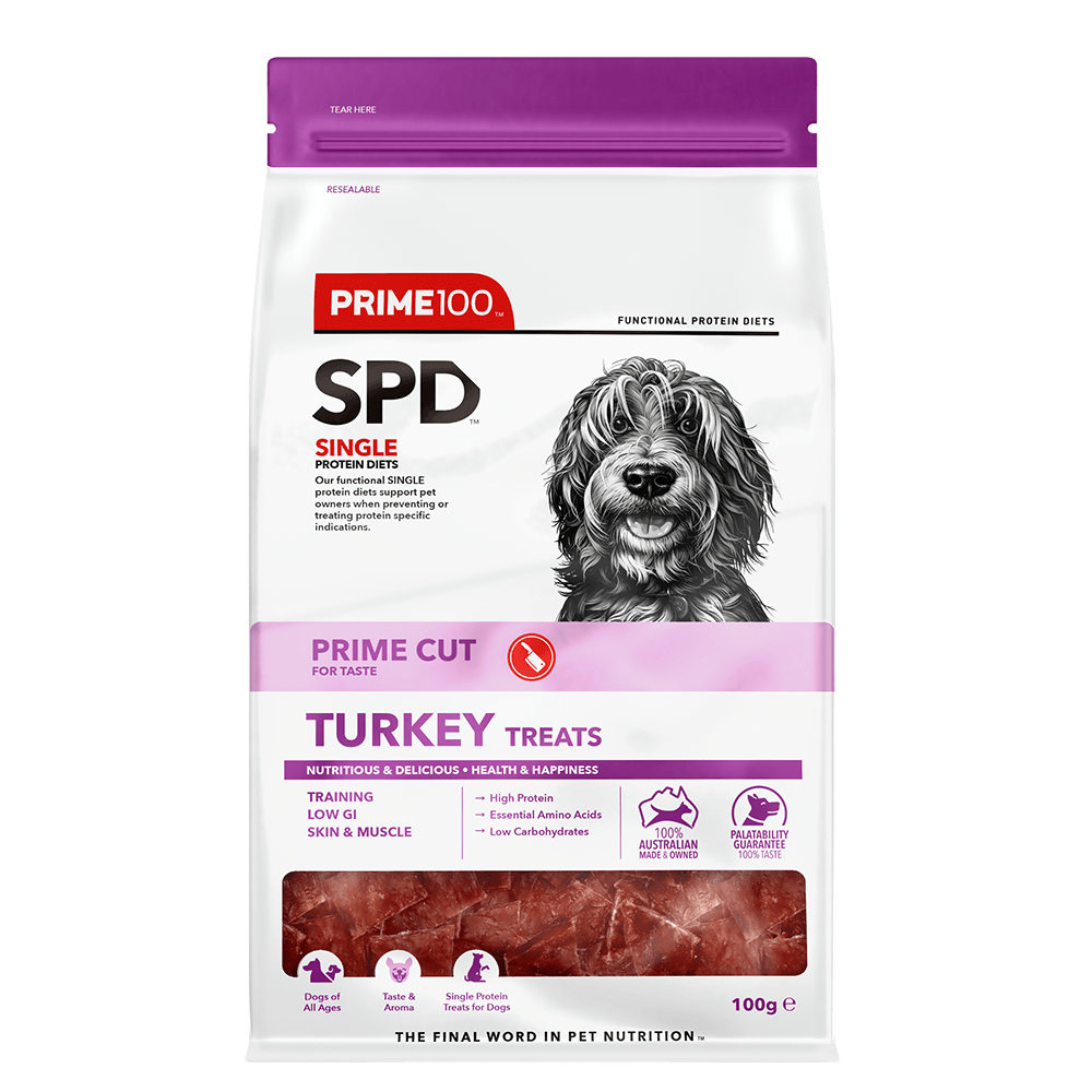 Spd Prime Cut Turkey Treats 100G