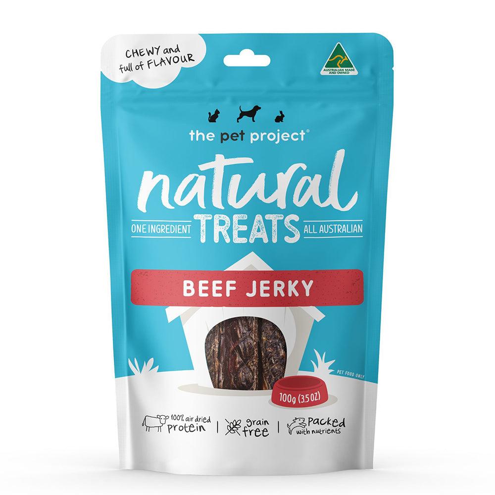 The Pet Project Beef Jerky 100G