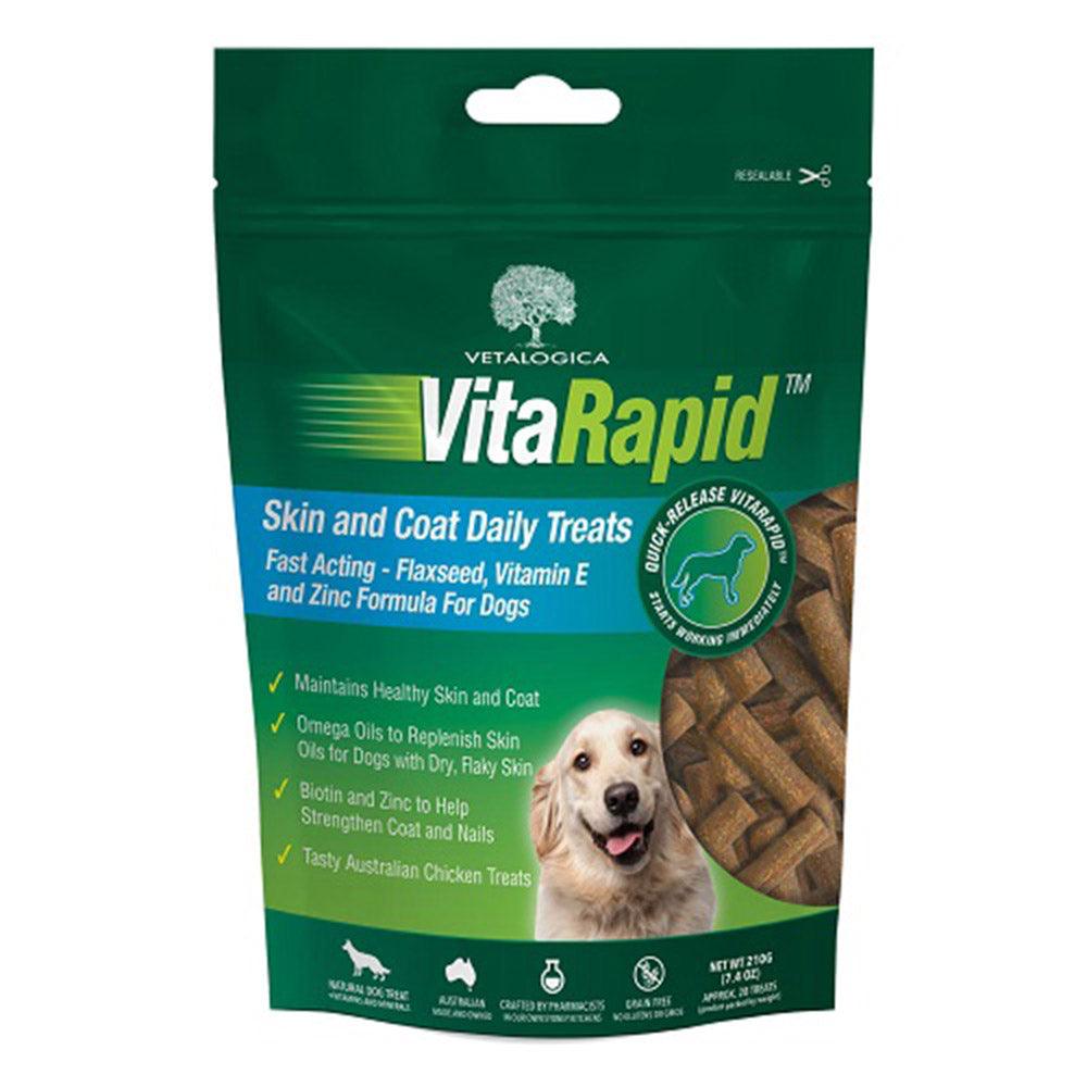 Vitarapid Skin&Coat Daily Treats For Dogs 210G