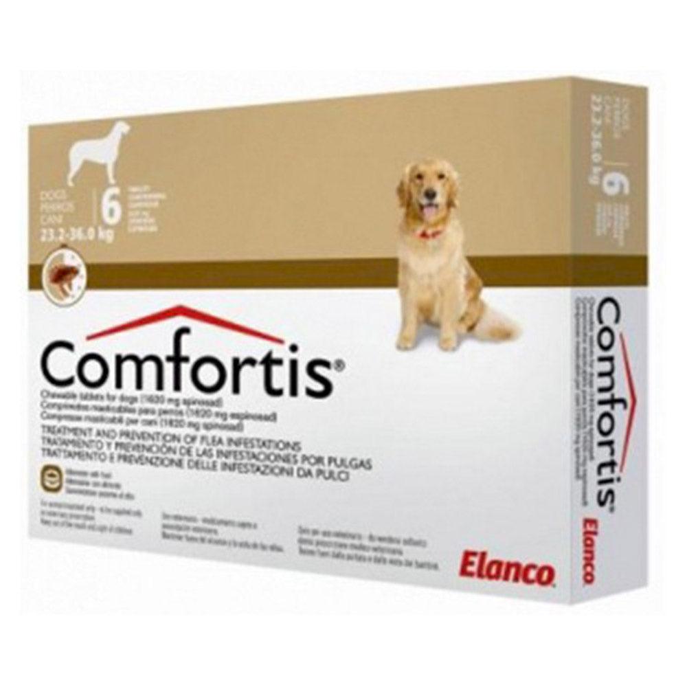 Comfortis Plus Brown 6Tabs 1620Mg 27.1 - 54 Kg