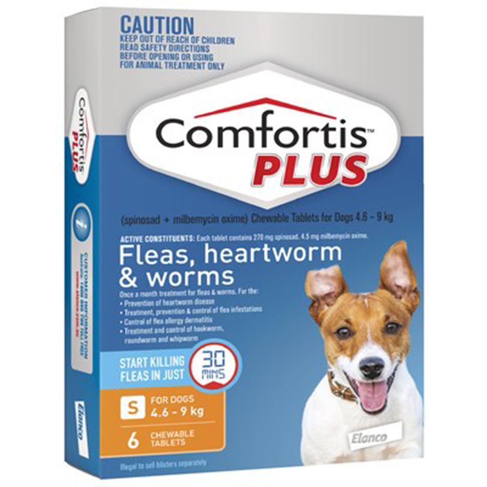 Comfortis Plus Orange 6Tabs 270Mg 4.6 - 9 Kg