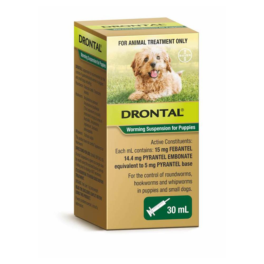 Drontal Worming Suspension Bayer 30Ml