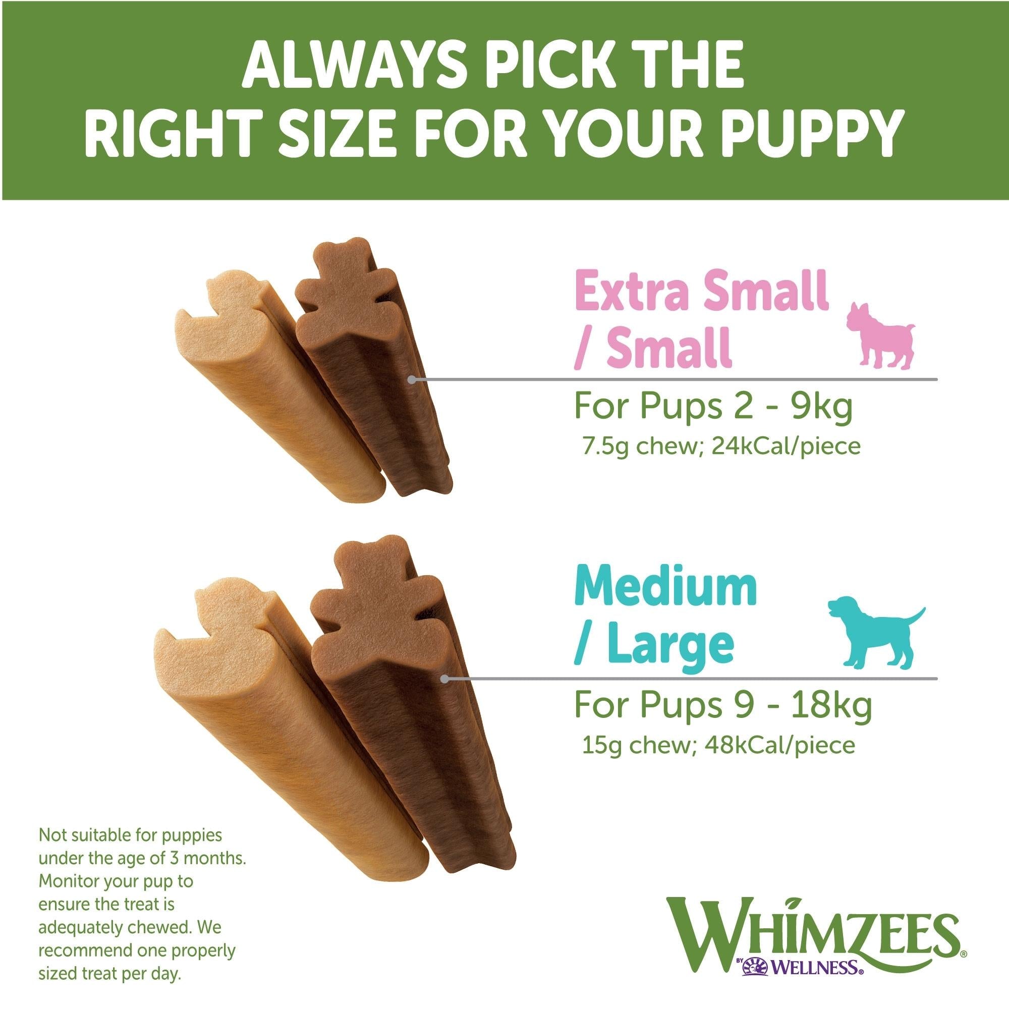 Whimzees Puppy Value Bag