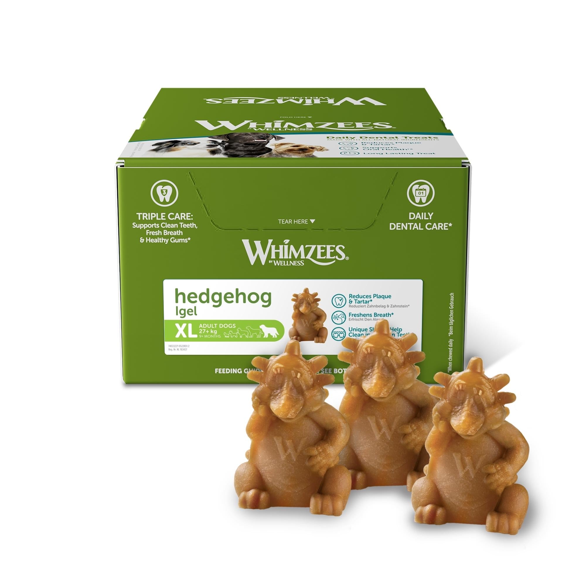 Whimzees Hedgehog Bulk Box