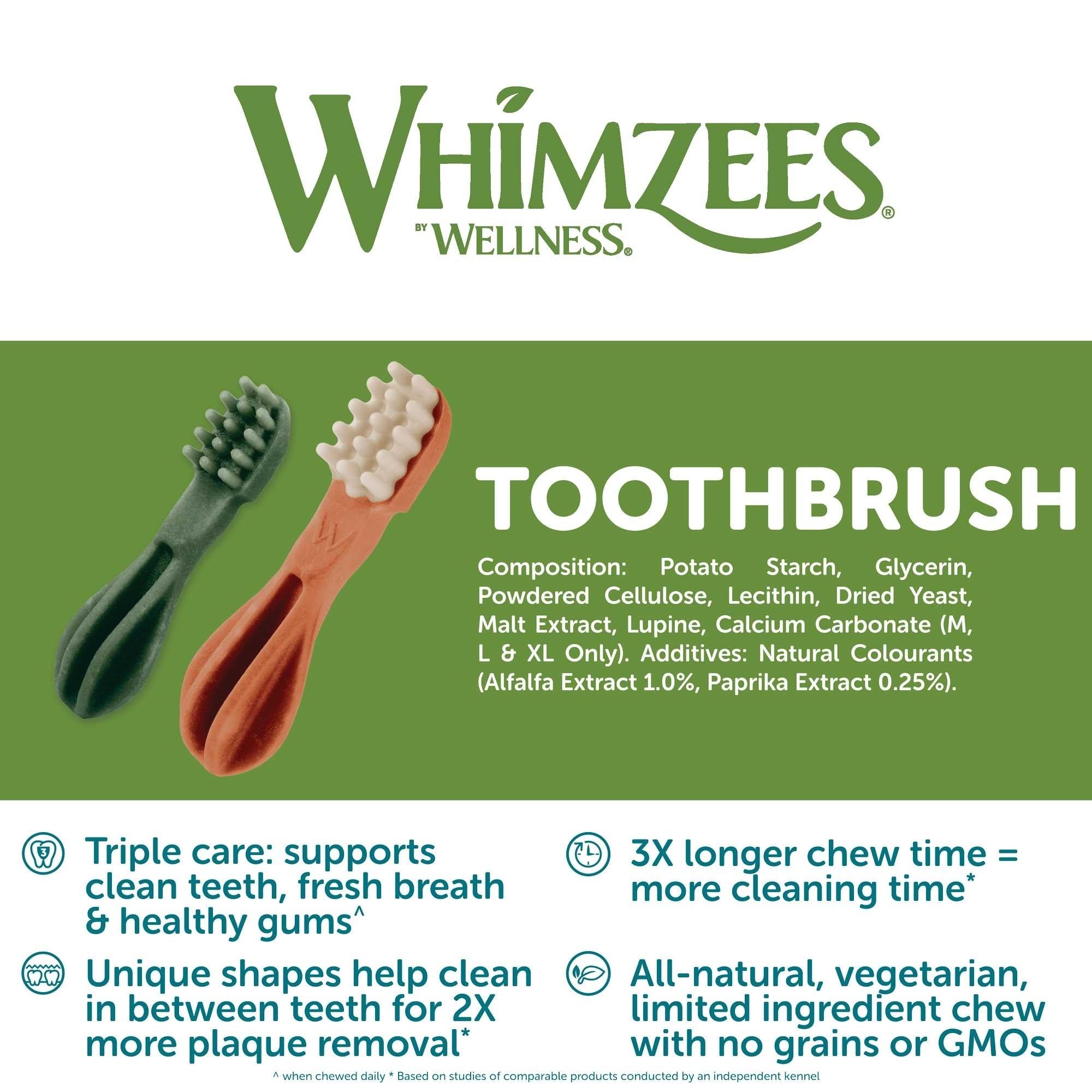 Whimzees Toothbrush Bulk Box