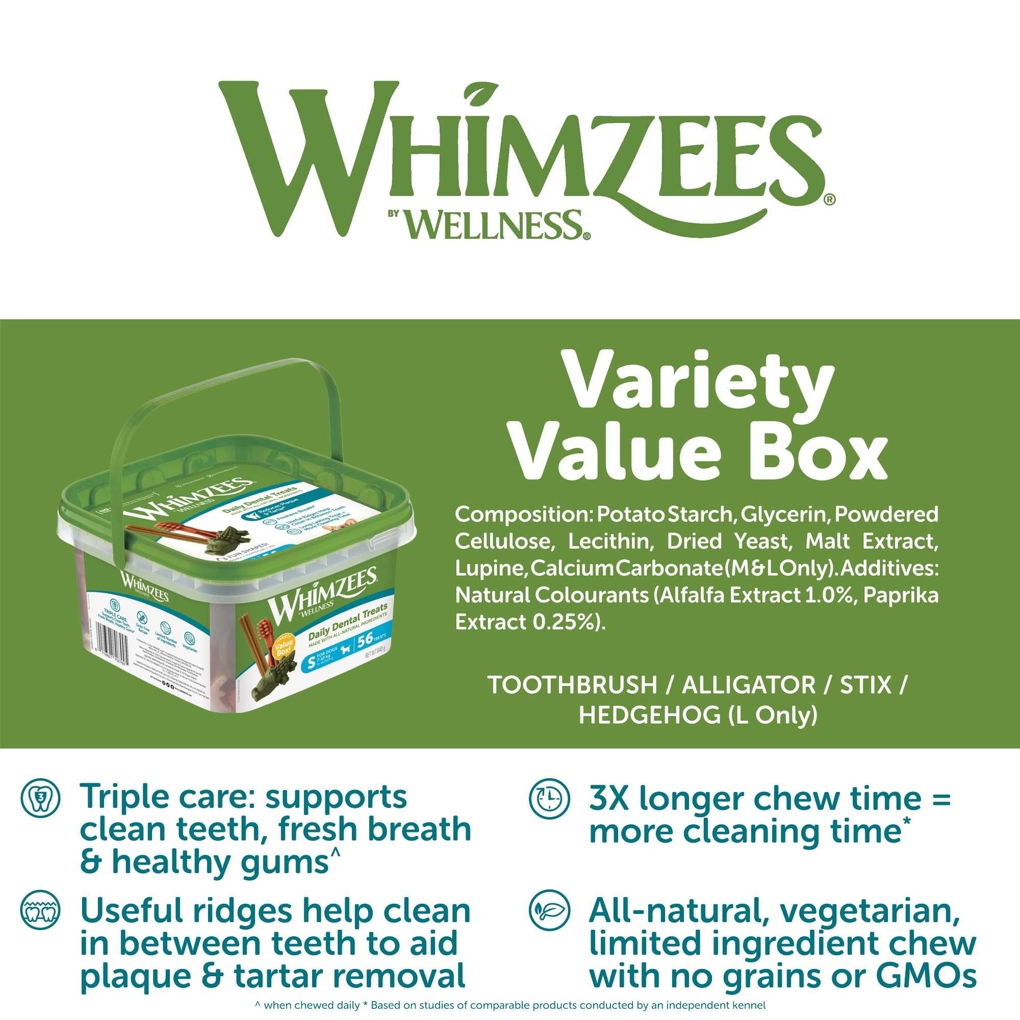 Whimzees Variety Value Box