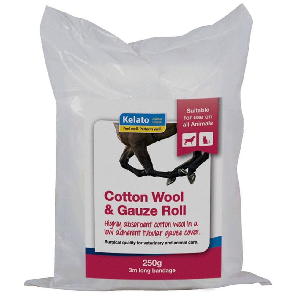 Kelato Cotton Wool & Gauze Roll 15Cm X 3M 250G