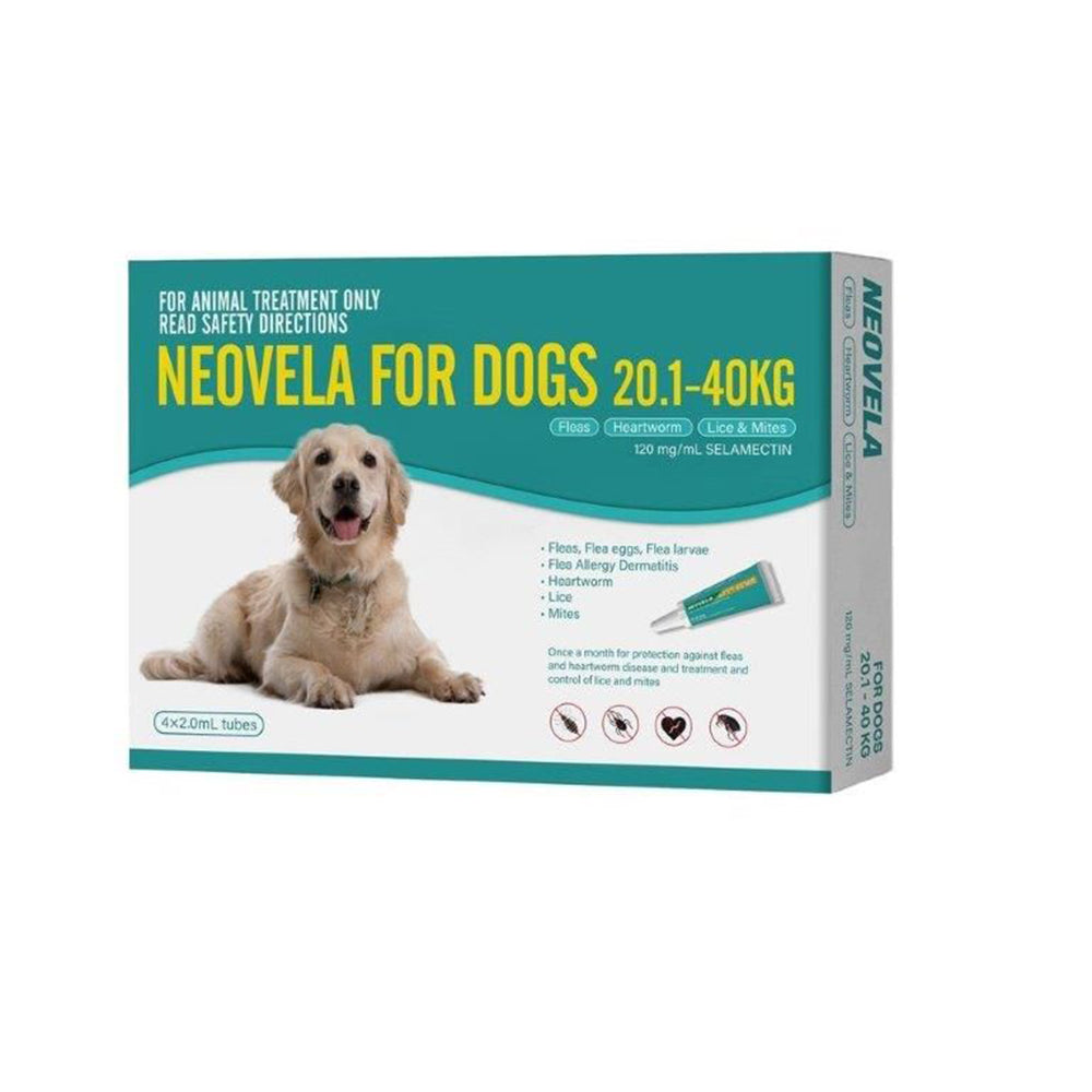 Neovela For Dogs (20.1- 40Kg) 4 Pack