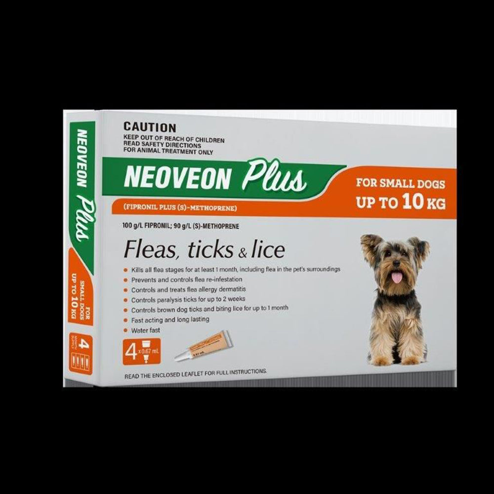 Neoveon Plus For Small Dogs Up To 10Kg 4 Pack