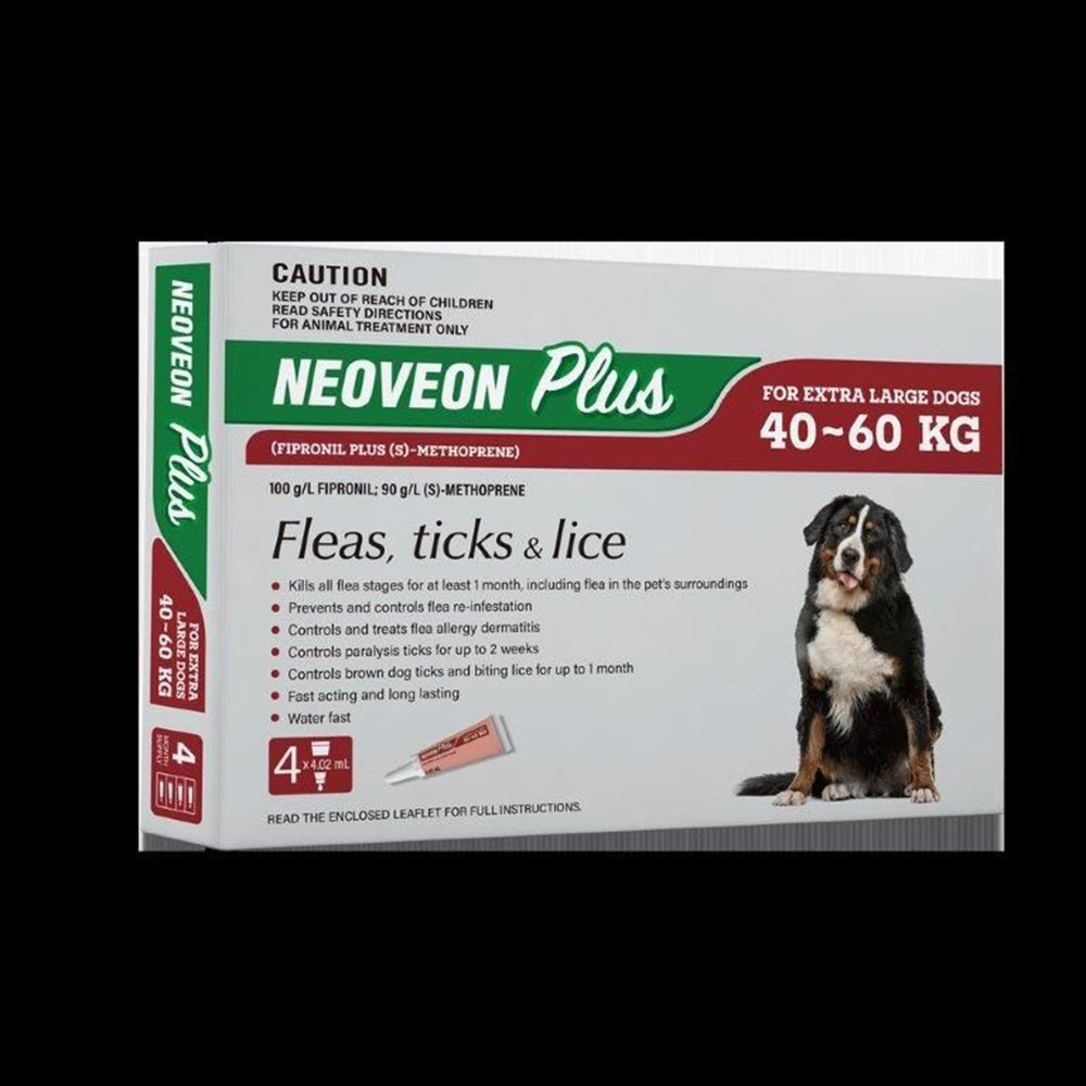 Neoveon Plus For Extra Large Dogs 40Kg To 60Kg 4 Pack