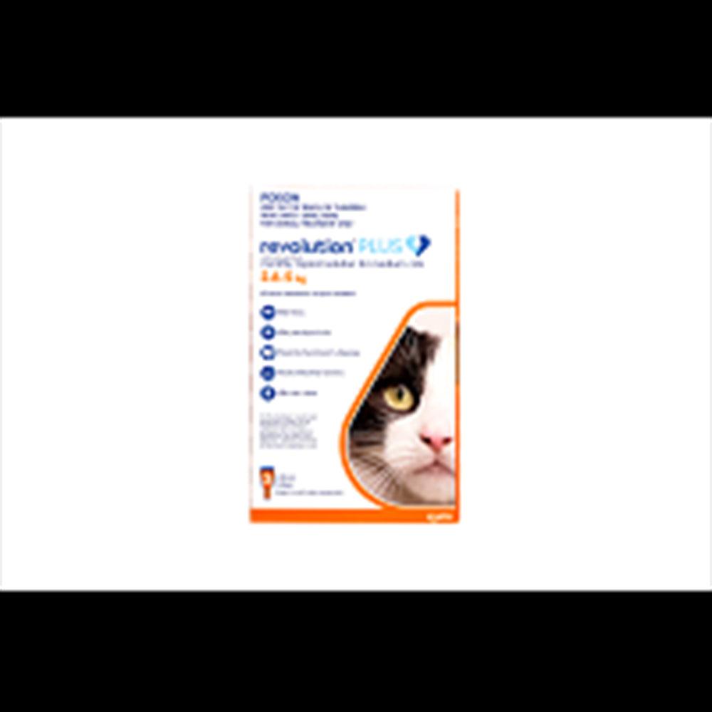 Revolution Cat Plus Medium Cat 3Pk 2.5-5Kg