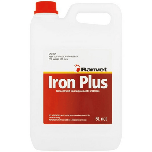 Ranvet Iron Plus With Folactic Acid 5L