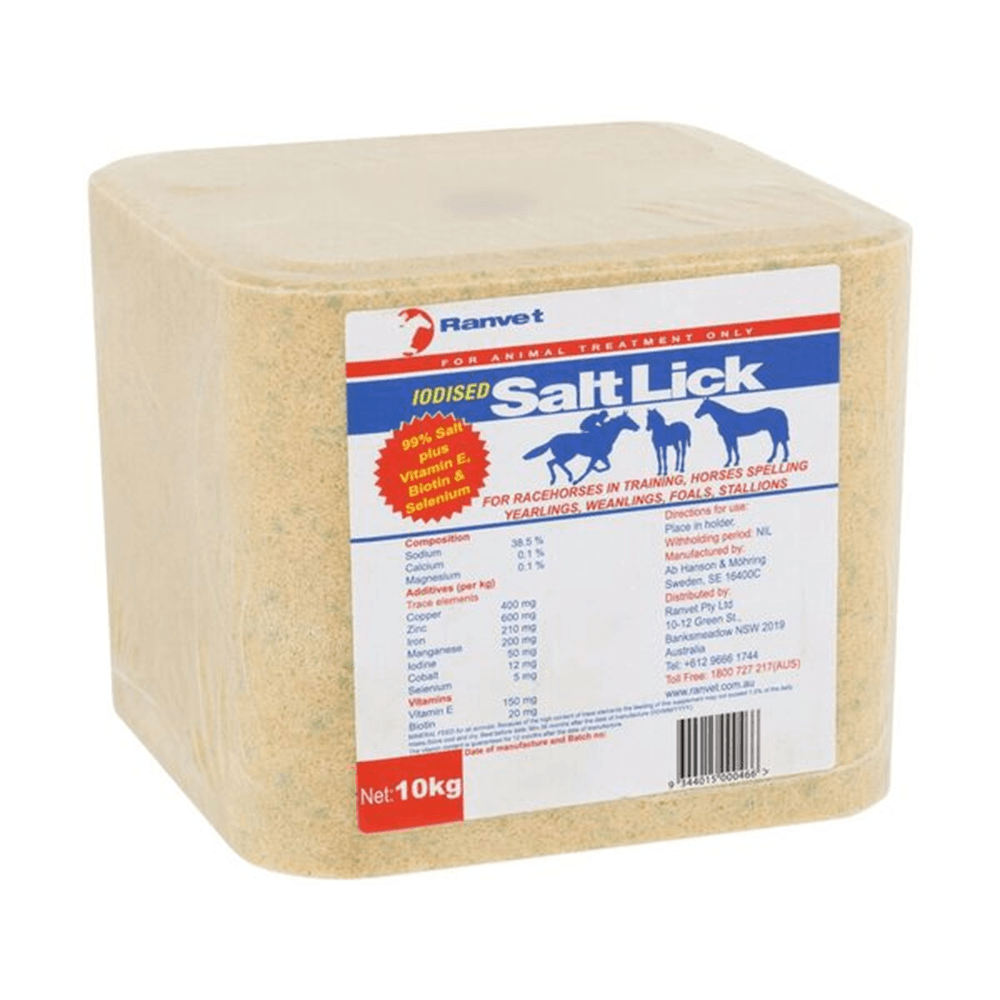 Ranvet Salt Licks Iodised 10Kg