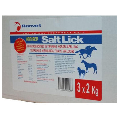 Ranvet Salt Licks 2Kg 3Pk (Om3)