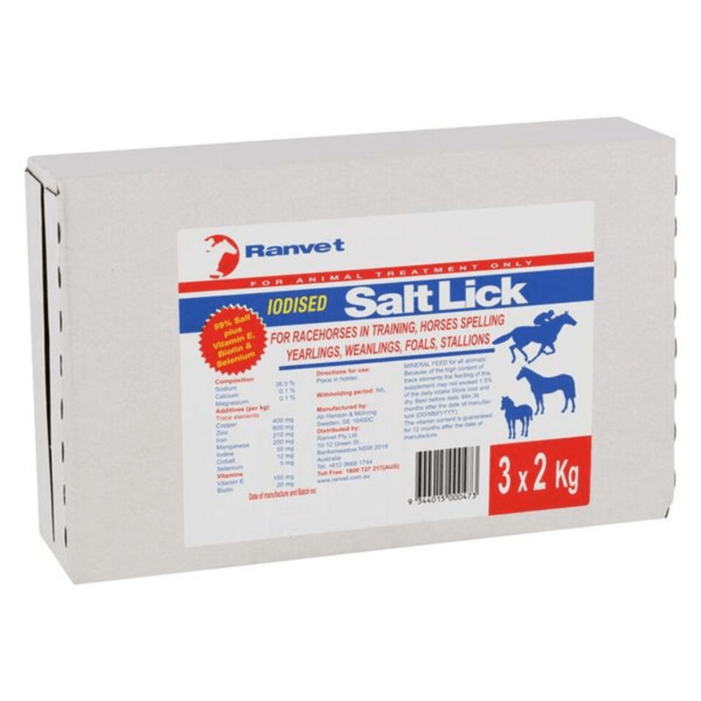 Ranvet Salt Licks 2Kg 3Pk (Om3)