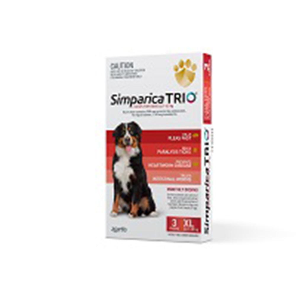 Simparica Trio 40.1-60Kg (Red) 3 Pack