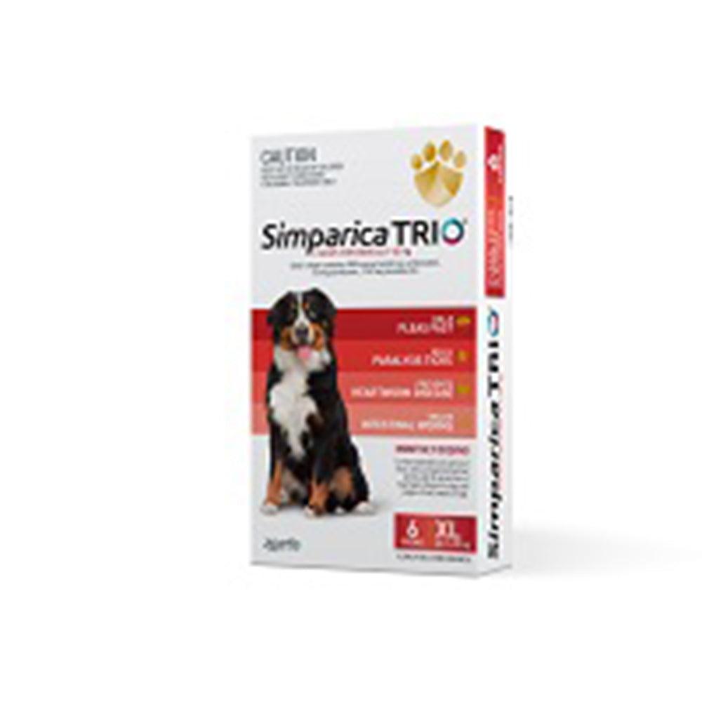 Simparica Trio 40.1-60Kg (Red) 6 Pack