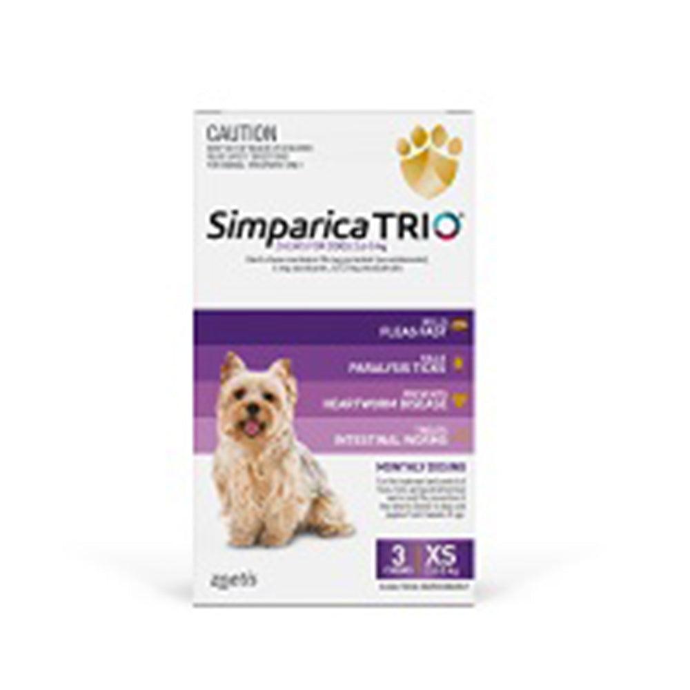 Simparica Trio 2.6-5Kg