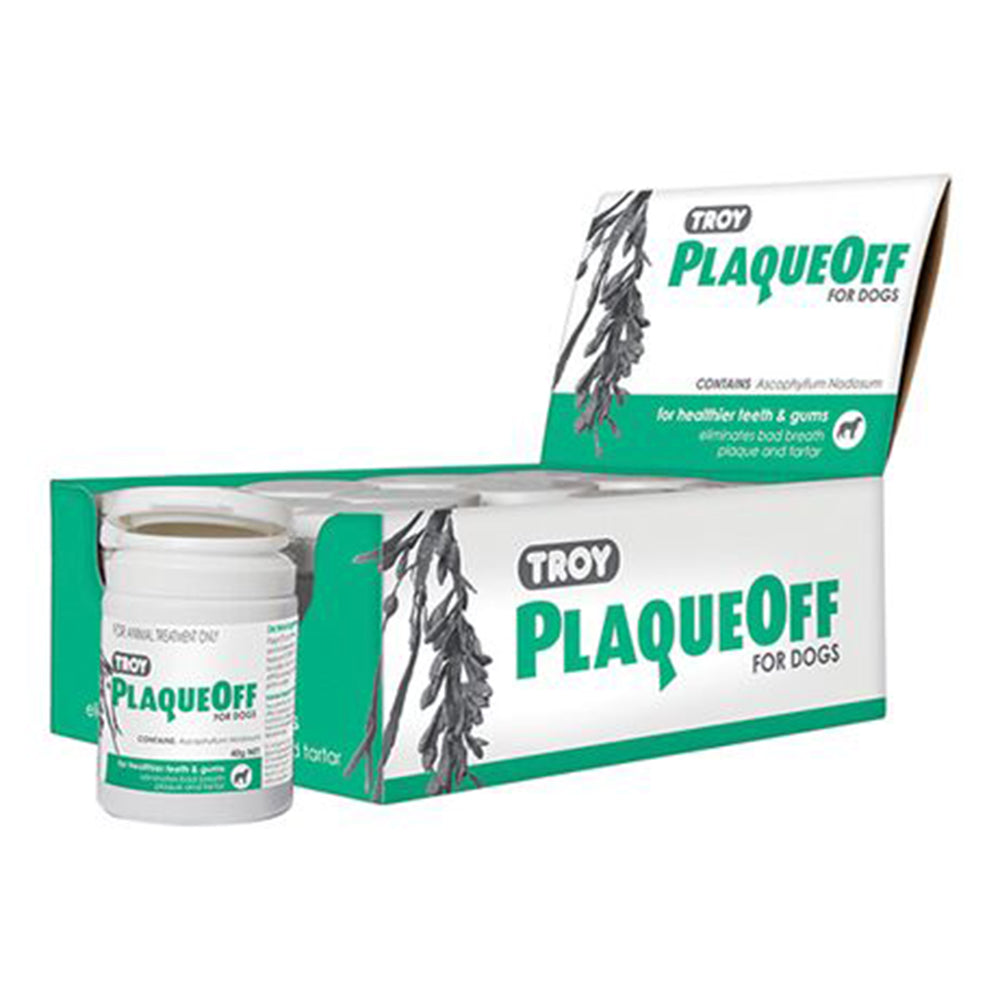 Troy Plaqueoff Dog 40G