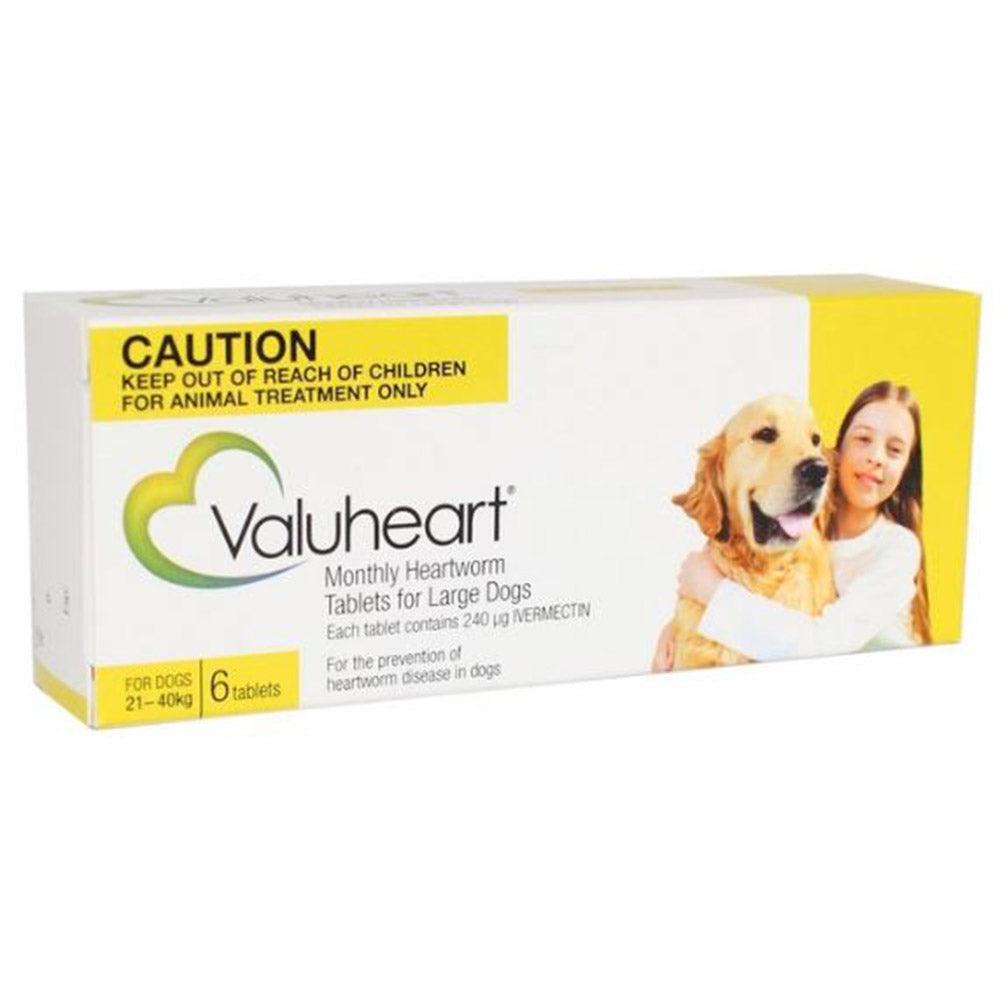 Valuheart Dog 21-40Kg - Gold 6S Large