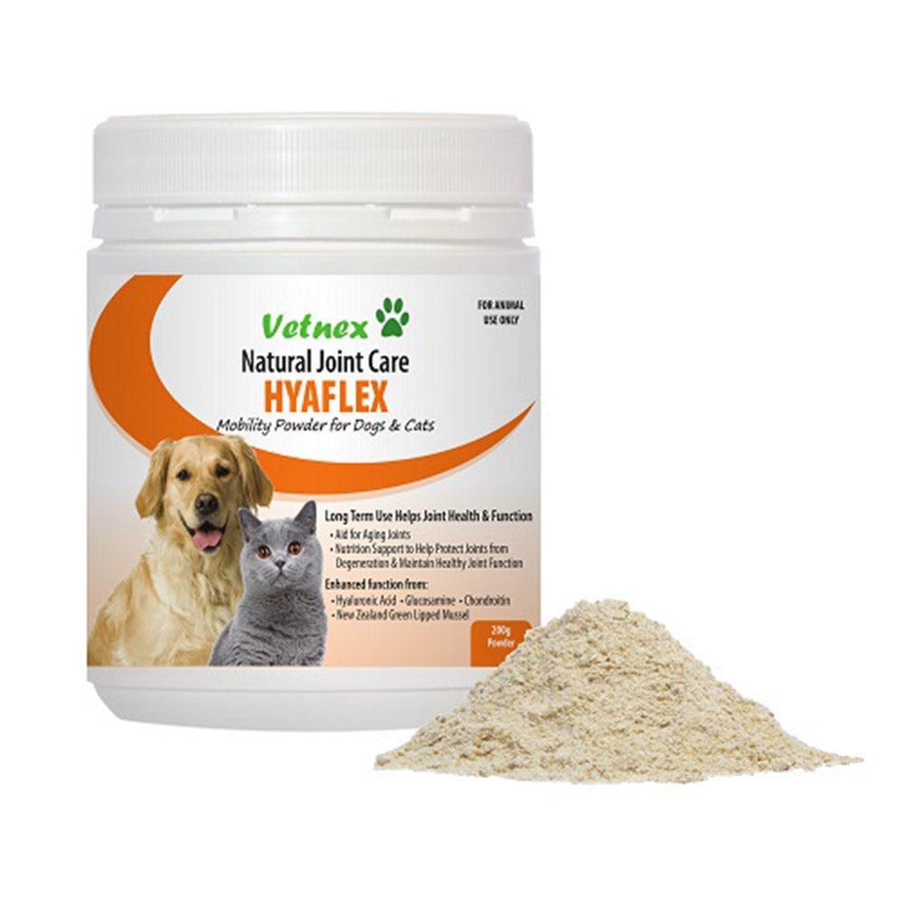 Vetnex Hyaflex Mobility Powder For Dog & Cat 200G