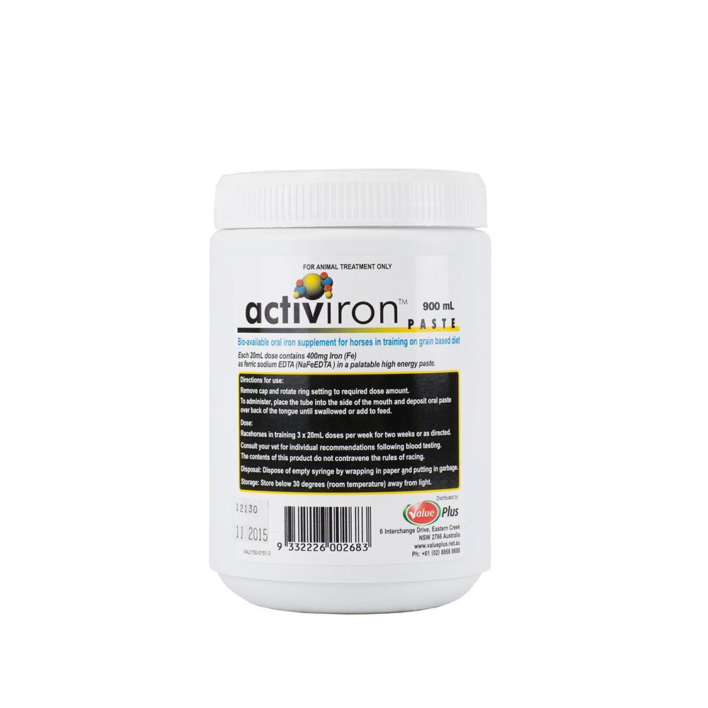 Value Plus Activiron Paste 900Ml Tub