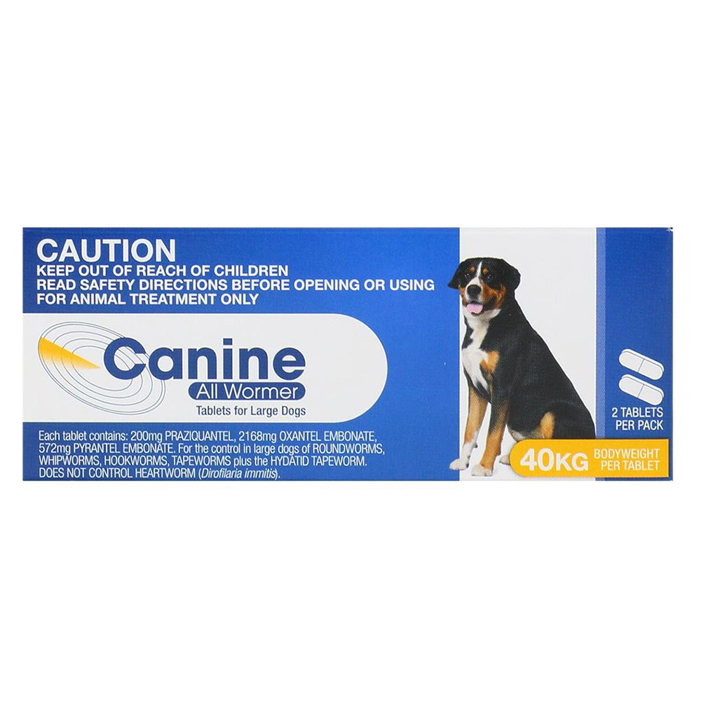 Value Plus Canine All Wormer 40Kg 2S