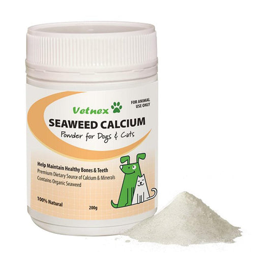 Vetnex Seaweed Calcium Powder For Dog & Cat 200G